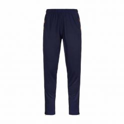 Spodnie dresowe Kappa Gaston. Niebieskie spodnie sportowe męskie Kappa, xl, bez wzorów, z dresówki. Za 264.50 zł.