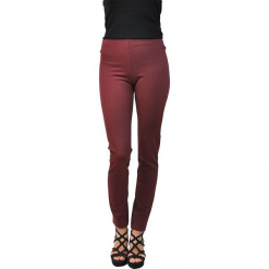 Legginsy w kolorze bordowym. Czerwone legginsy damskie Mare. W wyprzedaży za 227.95 zł.