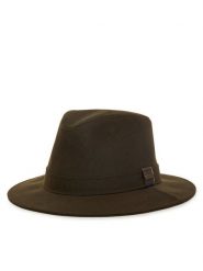 Barbour Kapelusz BARBOUR-LHA0401OL71 Khaki. Brązowe rękawiczki męskie Barbour, bez wzorów, z bawełny. Za 359.99 zł.