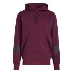 Bluza Z Kapturem Adidas Sport M Fl 3S Hd Swt Dorośli. Fioletowe bluzy sportowe męskie Adidas, m, bez wzorów, z jeansu, z kapturem, do biegania. Za 335.99 zł.