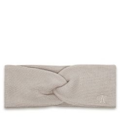 Opaska materiałowa Calvin Klein. Brązowe czapki i kapelusze damskie Calvin Klein, bez wzorów, z materiału. Za 94.99 zł.