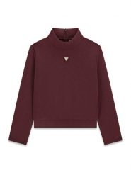 Guess Bluza J6YQ18 K5195 Bordowy Regular Fit. Czerwone bluzy dla dziewczynek Guess, z aplikacjami, z syntetyku, bez ramiączek, bez kaptura. Za 234.99 zł.