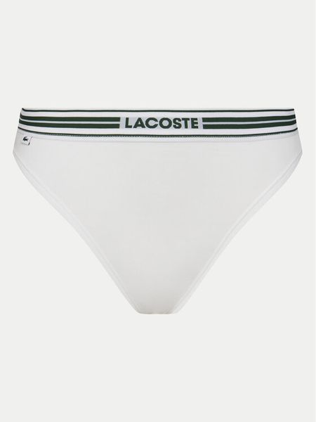 Lacoste Figi klasyczne 8F8185 Biały. Białe figi damskie Lacoste, xs, bez wzorów, z bawełny. Za 49.99 zł.