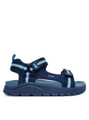 Primigi Sandały AVANT 1475055 Granatowy. Niebieskie sandały chłopięce Primigi, z materiału, bez zapięcia. Za 169.99 zł.