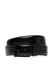 Calvin Klein Pasek Męski Square Buckle Smooth 32Mm Adj LV04D7026G Czarny. Czarne paski damskie Calvin Klein, bez wzorów, ze skóry. Za 209.99 zł.