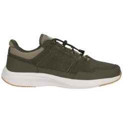 Buty Whistler Lekow. Zielone eleganckie półbuty Whistler, z materiału, eleganckie, bez zapięcia. Za 225.50 zł.