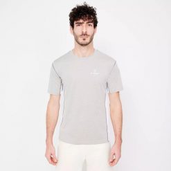 Chłodząca koszulka z ochroną UV. Szare koszulki sportowe męskie G-HEAT, l, bez wzorów, bez kołnierzyka, bez ramiączek. Za 152.05 zł.