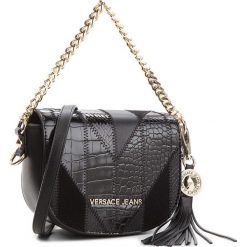 Torebka VERSACE JEANS - E1VSBBP2 70717 899. Czarne torebki do ręki damskie Versace Jeans, z jeansu. W wyprzedaży za 479.00 zł.