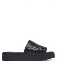 Vagabond Shoemakers Klapki Danya 6204-025-20 Czarny. Czarne klapki damskie Vagabond Shoemakers, bez wzorów, ze skóry, bez obcasa. Za 519.99 zł.