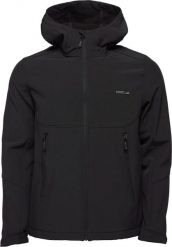 Męska kurtka softshell Loap Lucas czarna. Czarne kurtki męskie ÀLG, na zimę, m, bez wzorów, z elastanu, bez kaptura. Za 317.99 zł.