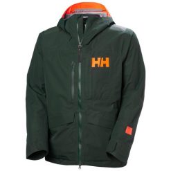 Kurtka narciarska Helly Hansen Ridge Infinity. Czarne kurtki męskie Helly Hansen, na zimę, m, bez wzorów, sportowe, bez kaptura. W wyprzedaży za 2,548.50 zł.