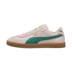 Buty sportowe damskie Puma Club Ii Era. Czerwone obuwie sportowe damskie Puma, bez wzorów, z zamszu. Za 189.00 zł.
