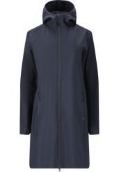 Damska sukienka swetrowa Whistler Luango. Niebieskie parki damskie Whistler, bez wzorów, z dresówki, eleganckie, z kapturem. Za 261.50 zł.