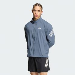 Kurtka adi365 FORMOTION. Niebieskie kurtki męskie Adidas, s, bez wzorów, z elastanu, eleganckie, bez kaptura. Za 439.00 zł.