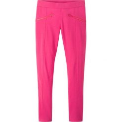 Legginsy bonprix ciemnoróżowy. Legginsy dla dziewczynek bonprix. Za 27.99 zł.