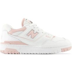 Buty Sportowe New Balance BBW550BP białe. Białe obuwie sportowe damskie bez wzorów, z materiału. Za 765.44 zł.