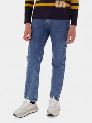 Guess Jeansy L4RA04 D45E0 Granatowy Relaxed Fit. Niebieskie jeansy dla chłopców Guess, z bawełny. Za 289.99 zł.