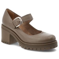 Brązowe Półbuty Armodo Eleganckie Obuwie Damskie Na Obcasie. Brązowe półbuty damskie Armodo, bez wzorów, ze skóry, eleganckie, bez obcasa, na obcasie, bez zapięcia. Za 359.00 zł.