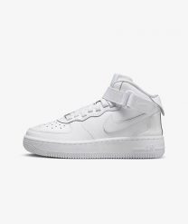 Nike Air Force 1 Mid EasyOn Gs FN1193-111 białe 38. Białe obuwie sportowe damskie Nike, bez wzorów, Nike Air Force. Za 534.10 zł.
