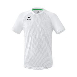 Jersey Erima Madrid. Białe koszulki sportowe męskie Erima, l, bez wzorów, z jersey, bez kołnierzyka, bez ramiączek, do piłki nożnej. Za 156.50 zł.