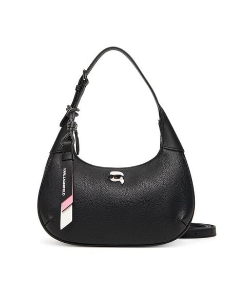 KARL LAGERFELD Torebka A3W30107 Czarny. Czarne torebki do ręki damskie KARL LAGERFELD, bez wzorów, ze skóry, bez dodatków. Za 509.99 zł.