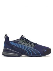 Puma Buty na siłownię Voltaic Evo 379601 40 Granatowy. Niebieskie buty sportowe męskie Puma, z materiału, bez zapięcia, na fitness i siłownię. Za 379.99 zł.