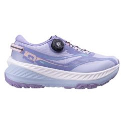 Damskie buty do biegania IQ Intelligence Quality Routter. Fioletowe obuwie sportowe damskie IQ, bez wzorów, z tkaniny, do biegania. Za 546.66 zł.