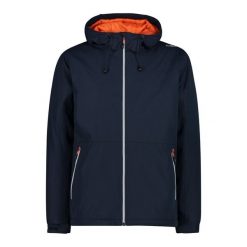 Kurtka z kapturem CMP. Niebieskie kurtki męskie CMP, bez wzorów, sportowe, z kapturem. Za 457.10 zł.