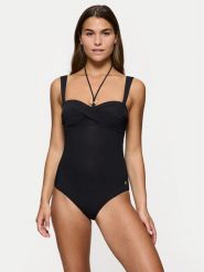 Triumph Strój kąpielowy Summer Twist 10222234 Czarny. Czarne kostiumy jednoczęściowe damskie Triumph, bez wzorów, z syntetyku. Za 269.99 zł.