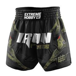 Spodenki Muay Thai męskie EXTREME HOBBY NEO. Brązowe krótkie spodenki sportowe męskie EXTREME HOBBY, m, bez wzorów, z poliesteru. Za 209.00 zł.