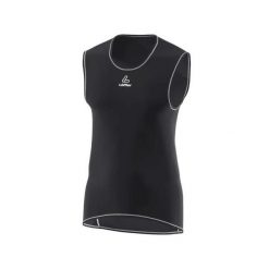 Tank top Löffler Windstopper® Transtex® Light. Czarne koszulki sportowe męskie LOFFLER, l, bez wzorów, bez kołnierzyka, bez ramiączek, trekkingowe, windstopper. Za 389.50 zł.