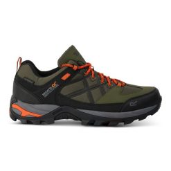 Buty turystyczne męskie Samaris III Low. Brązowe trekkingi męskie Regatta, trekkingowe. W wyprzedaży za 269.99 zł.