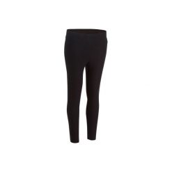 Legginsy 7/8 Fit+ 500 slim. Czarne legginsy sportowe damskie DOMYOS. Za 34.99 zł.