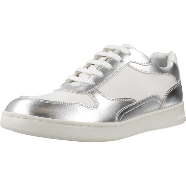 Buty GEOX D JAYSEN Srebrny. Szare trekkingi damskie Geox, trekkingowe. Za 265.99 zł.