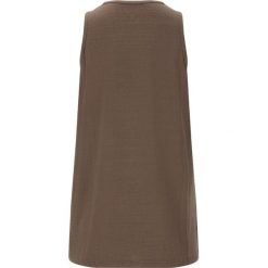 Top na ramiączkach slub dla kobiet Athlecia Mota. Brązowe obuwie sportowe damskie Athlecia, bez wzorów, z elastanu, na fitness i siłownię. Za 79.90 zł.