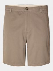 Selected Homme Szorty materiałowe Bill 16092256 Brązowy Regular Fit. Brązowe szorty męskie Selected Homme, m, bez wzorów, z bawełny. Za 209.99 zł.