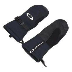 Rękawice Zimowe Narciarskie Unisex Oakley Powder Ridge Mittens. Czarne rękawiczki męskie Oakley, na zimę, bez wzorów, sportowe. Za 235.99 zł.