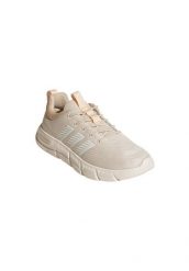 Damskie trampki na elastyczne sznurowadła adidas Cloudfoam Flex. Białe trampki i tenisówki damskie Adidas, bez wzorów, z materiału, bez zapięcia. Za 237.50 zł.