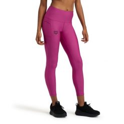 Damskie legginsy Arena 7/8 Panel. Czerwone legginsy damskie Arena, bez wzorów, na fitness i siłownię. Za 238.00 zł.