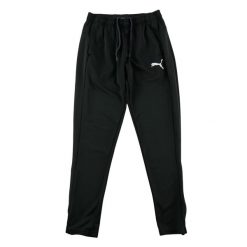 Second life - Puma Spodnie dresowe męskie czarne - Stan dobry. Czarne spodnie sportowe męskie Puma, m, bez wzorów, z dresówki, do biegania. Za 63.86 zł.