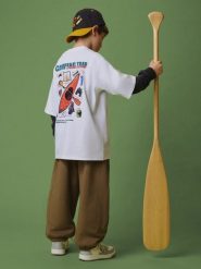 4F T-shirt loose z nadrukiem chłopięcy - biały 122/128 (6-8 lat). Białe t-shirty dla chłopców 4f, bez wzorów, z bawełny, bez ramiączek. Za 59.99 zł.