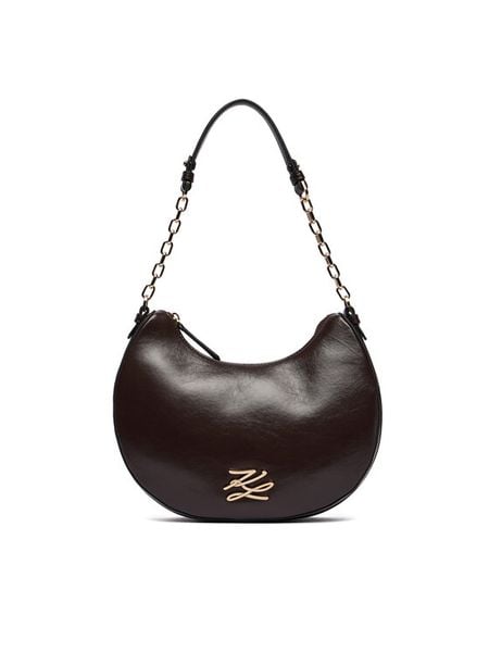 KARL LAGERFELD Torebka A4W30104 Brązowy. Brązowe torebki do ręki damskie KARL LAGERFELD, bez wzorów, ze skóry, bez dodatków. Za 899.99 zł.