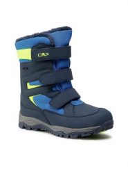 CMP Śniegowce Kids Hexis Snow Boot Wp 30Q4634 Granatowy. Niebieskie buty zimowe chłopięce CMP, bez wzorów, ze skóry, bez zapięcia. Za 279.99 zł.