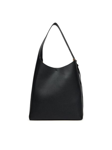 Tory Burch Torebka Romy Hobo 170964 Czarny. Czarne torebki do ręki damskie Tory Burch, bez wzorów, ze skóry, bez dodatków. Za 2,689.00 zł.