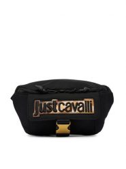 Just Cavalli Nerka 80QA4B21 ZSD81 Czarny. Czarne saszetki męskie Just Cavalli, z materiału. Za 513.99 zł.