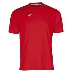 Koszulka do biegania męska Joma Combi. Czerwone koszulki sportowe męskie Joma, m, bez wzorów, z poliesteru, bez kołnierzyka, bez ramiączek, do biegania. Za 59.99 zł.