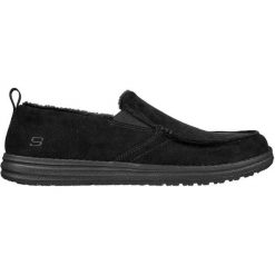 Buty sportowe męskie Skechers Melson Willmore. Czarne buty sportowe męskie Skechers, bez zapięcia. Za 290.00 zł.