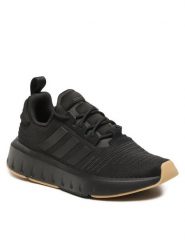 Adidas Sneakersy Swift Run IG4704 Czarny. Czarne buty sportowe męskie Adidas, z materiału, bez zapięcia. Za 349.99 zł.