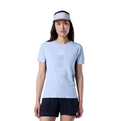 T-shirt damski Rossignol Sapa Ultra. Niebieskie t-shirty damskie Rossignol, m, bez wzorów, z jersey, bez kołnierzyka. Za 299.99 zł.