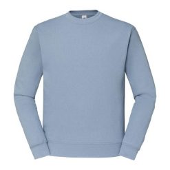 Męska Klasyczna Bluza Wkładana Przez Głowę. Niebieskie bluzy męskie Fruit of the Loom, m, bez wzorów, bez kaptura. Za 62.99 zł.